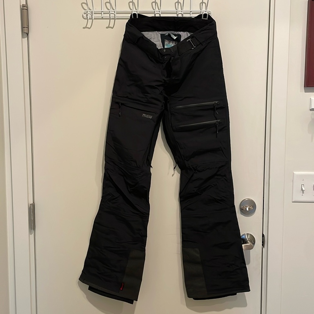 Trew Gear, black Pantaloons / ski pants, xsmall